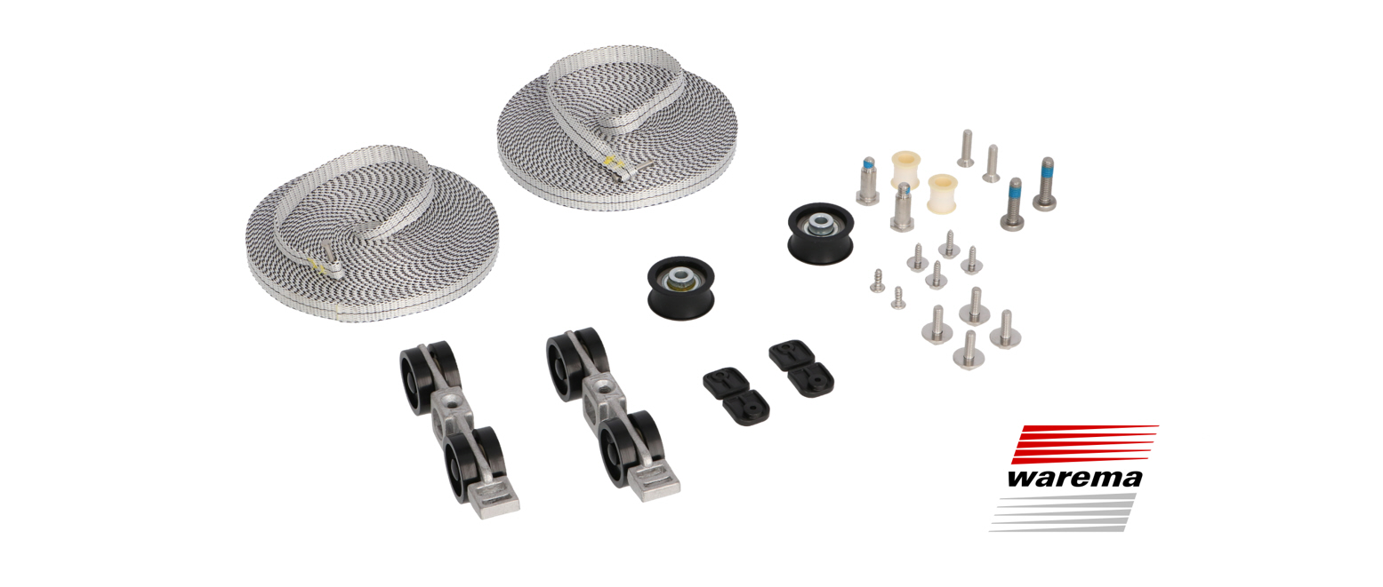 Ersatzteile und Reparatursets für Sonnenschutzanlagen