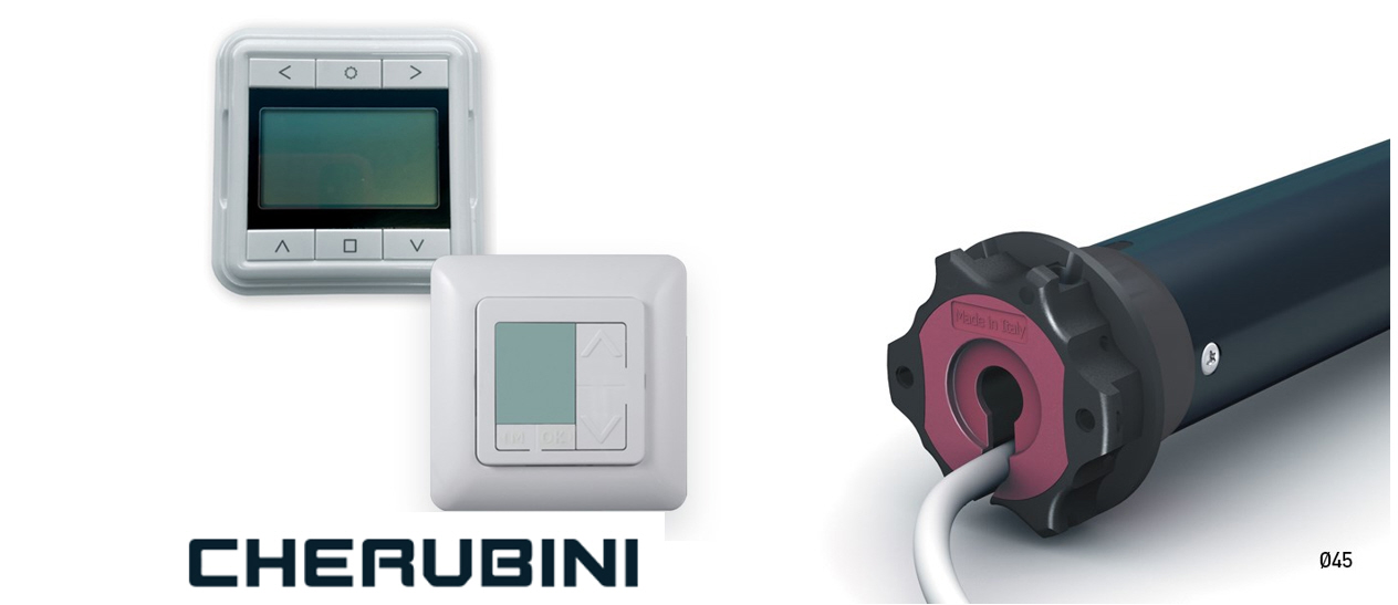 Cherubini Motoren für Rollläden, Markisen und Sonnenschutz