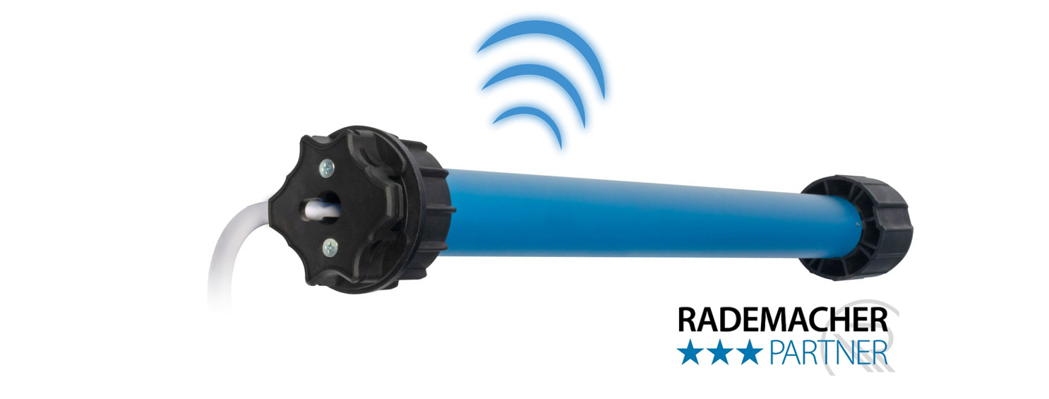 Rademacher Funkmotoren für Rollläden, Markisen und Sonnenschutz