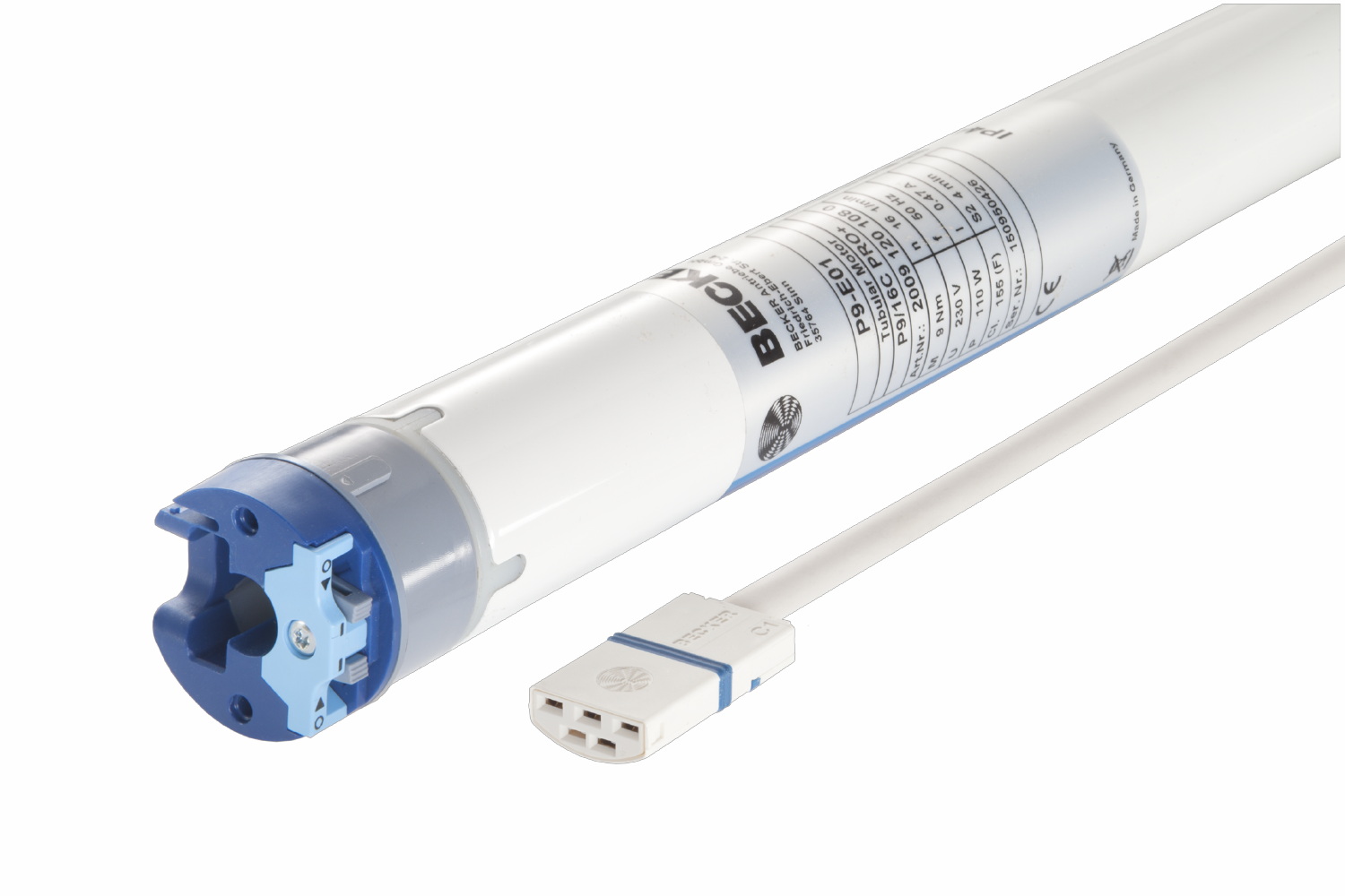 Becker Rohrmotoren Baureihe Pico Ø 35 mm für Rollläden, Markisen und Sonnenschutz