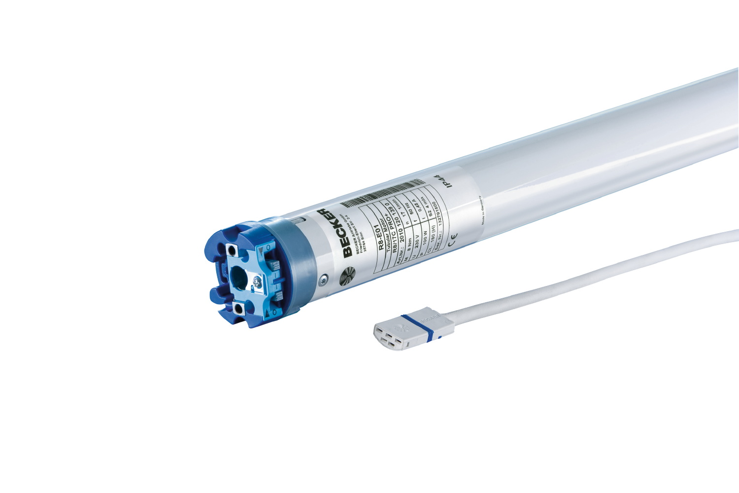 Becker Rohrmotoren Baureihe R Ø 45 mm für Rollläden, Markisen und Sonnenschutz