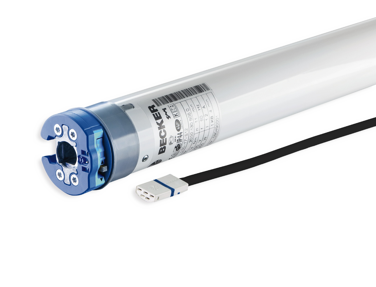 Becker Rohrmotoren Baureihe L Ø 58 mm für Rollläden, Markisen und Sonnenschutz