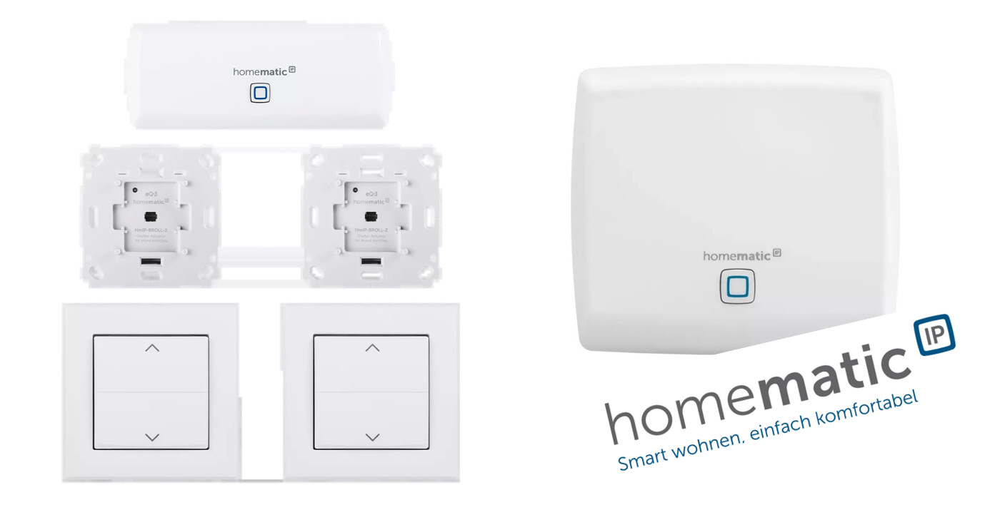 Homematic SmartHome für Sonnenschutz und Gebäudeautomation
