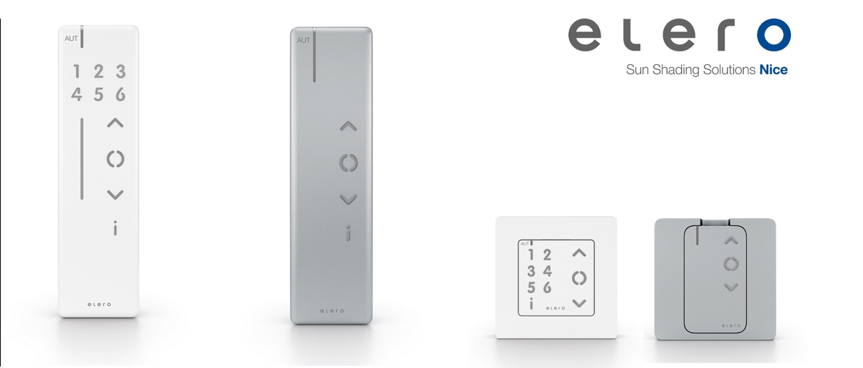 elero Son Funksender für Rollläden, Markisen und Sonnenschutz