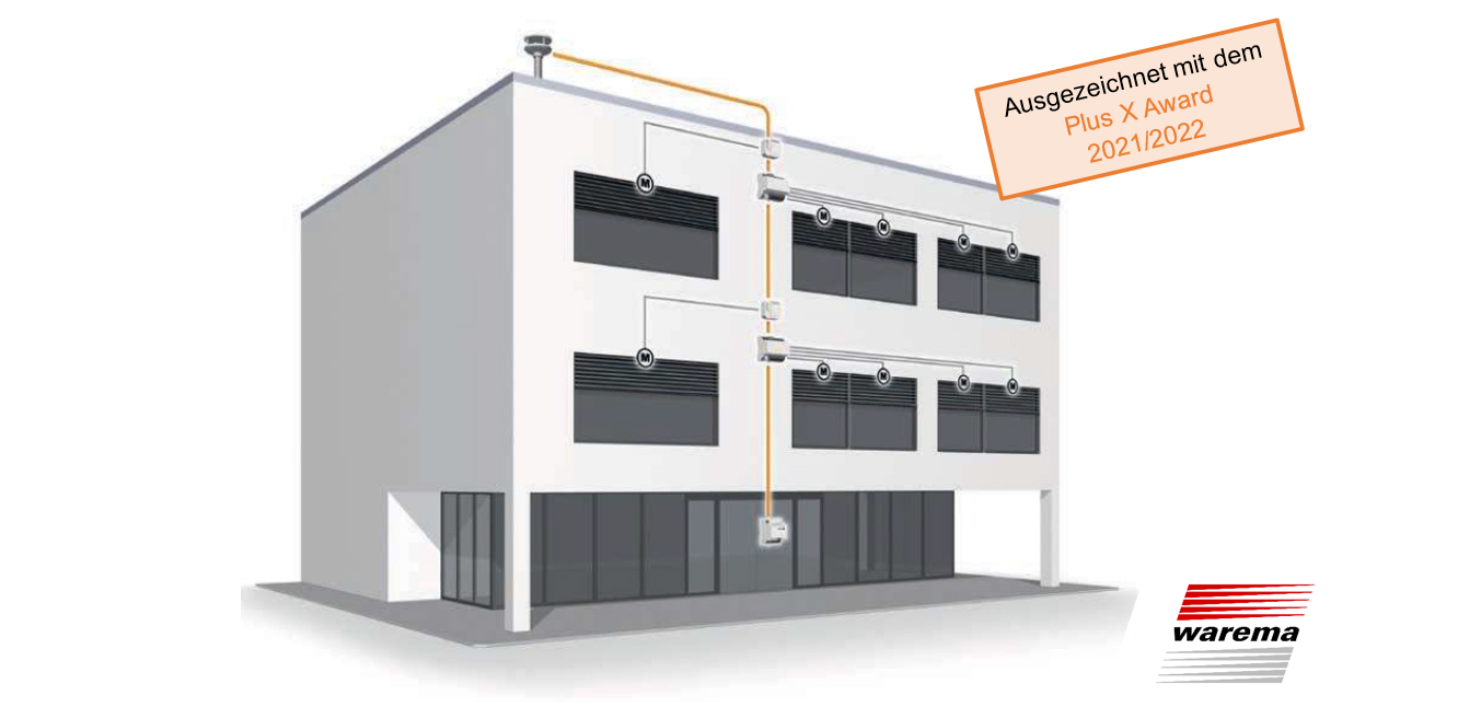 WAREMA Omnexo Steuerungssysteme für Sonnenschutz