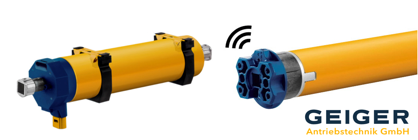 Geiger Funkmotore AIR für Rollläden, Markisen und Sonnenschutz
