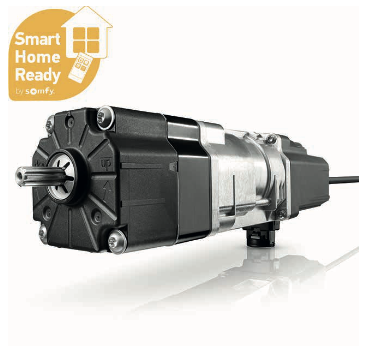 Somfy J4 io Protect Raffstoremotore für Rollläden, Markisen und Sonnenschutz