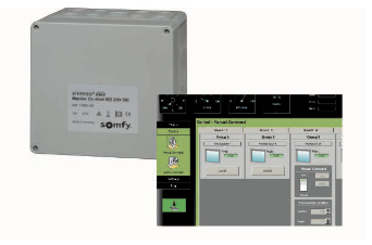 Somfy animeo KNX Steuerungssystem für Sonnenschutz