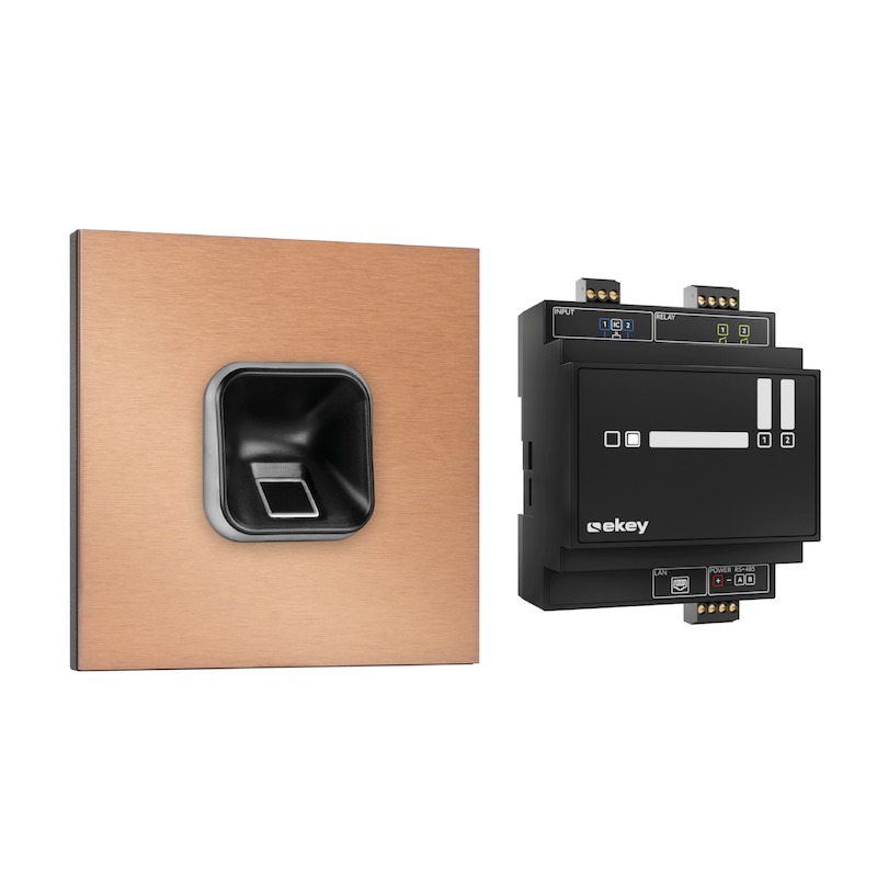 ekey sLine Fingerprintsets Gira 106