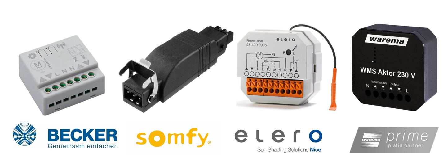 Empfänger für Sonnenschutz und Gebäudeautomation