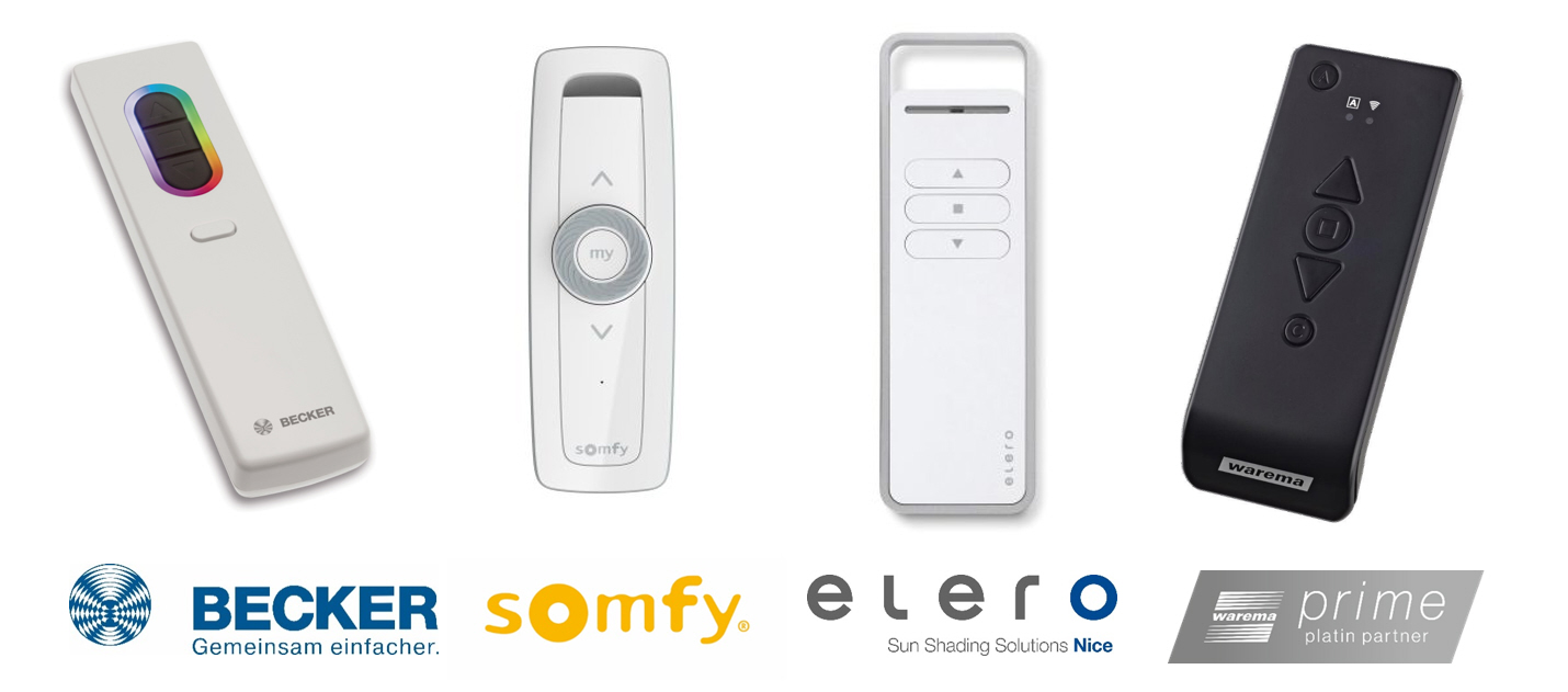 Funk Handsender für Sonnenschutz Steuerungen