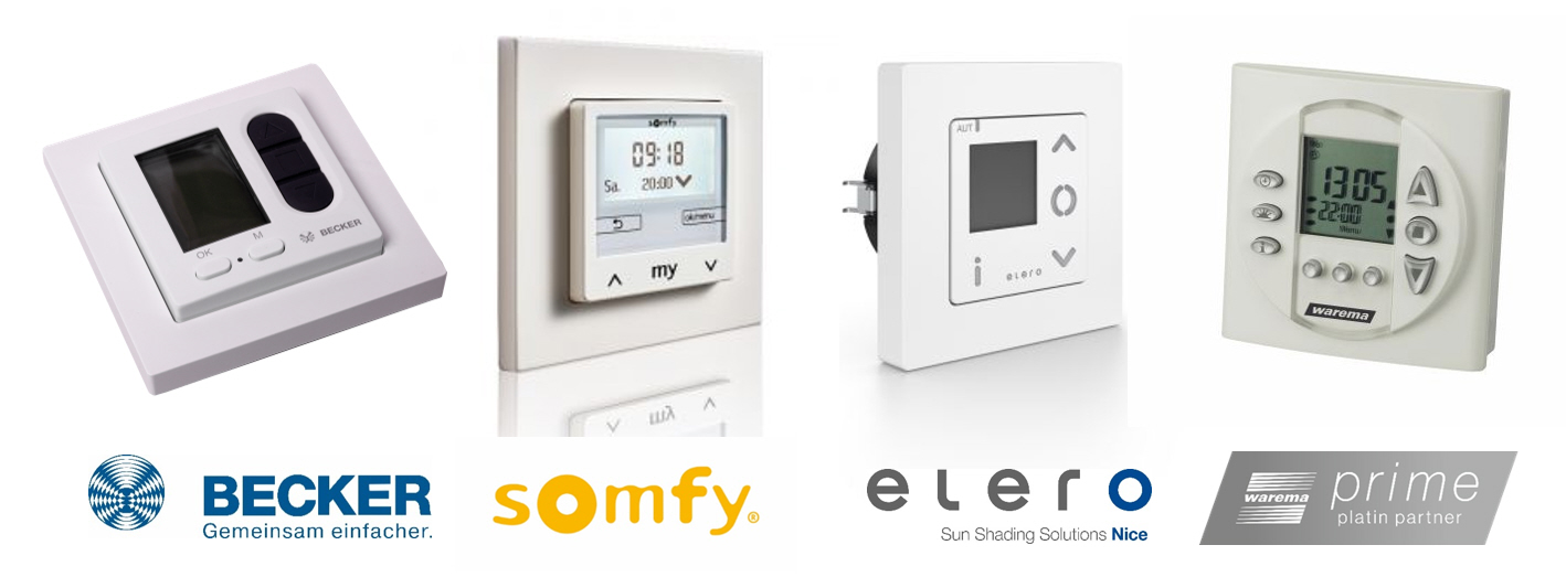 Zeitschaltuhren für Sonnenschutz Steuerungen