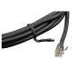 Preview: SELVE Anschlussleitung, schwarz, 2xStecker RJ12 #290600 #290601