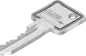 Preview: ABUS door cylinder C73N 60/60 double cylinder with emergency and danger function #270014