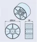 Preview: Becker Adapter 63x1.5, Universal #49313000830