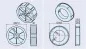 Preview: Becker Adapterset 102x2, Universal #49313001040 #49313000490
