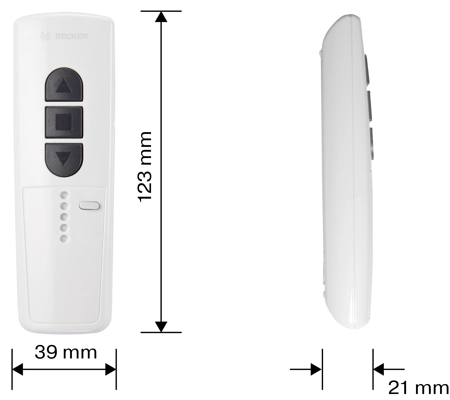 Preview: Becker Centronic EasyControl EC5410-II #40340002030, #40340002031