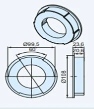 Preview: Becker Ring 108x3.6 #49313000430
