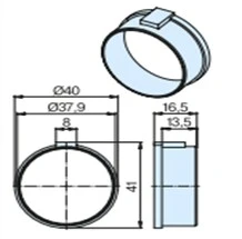 Preview: Becker Ring 40x1/42x2 #49303000870