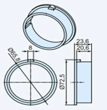 Preview: Becker Ring 70x2 #49310607074