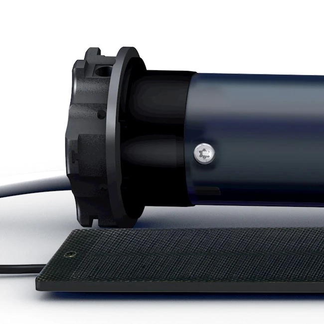Preview: Cherubini LUMEN S-RX 10/17 12V Solar Rohrmotor #CDR45101700