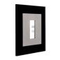 Preview: ekey ➤ Rahmen FS UP Glas Schwarz IP44 #101703✅ online günstig kaufen!