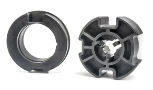 Preview: elero Adapterset Motorkupplungset RevoLine M Nutrohr 78 mm Rau 230260001