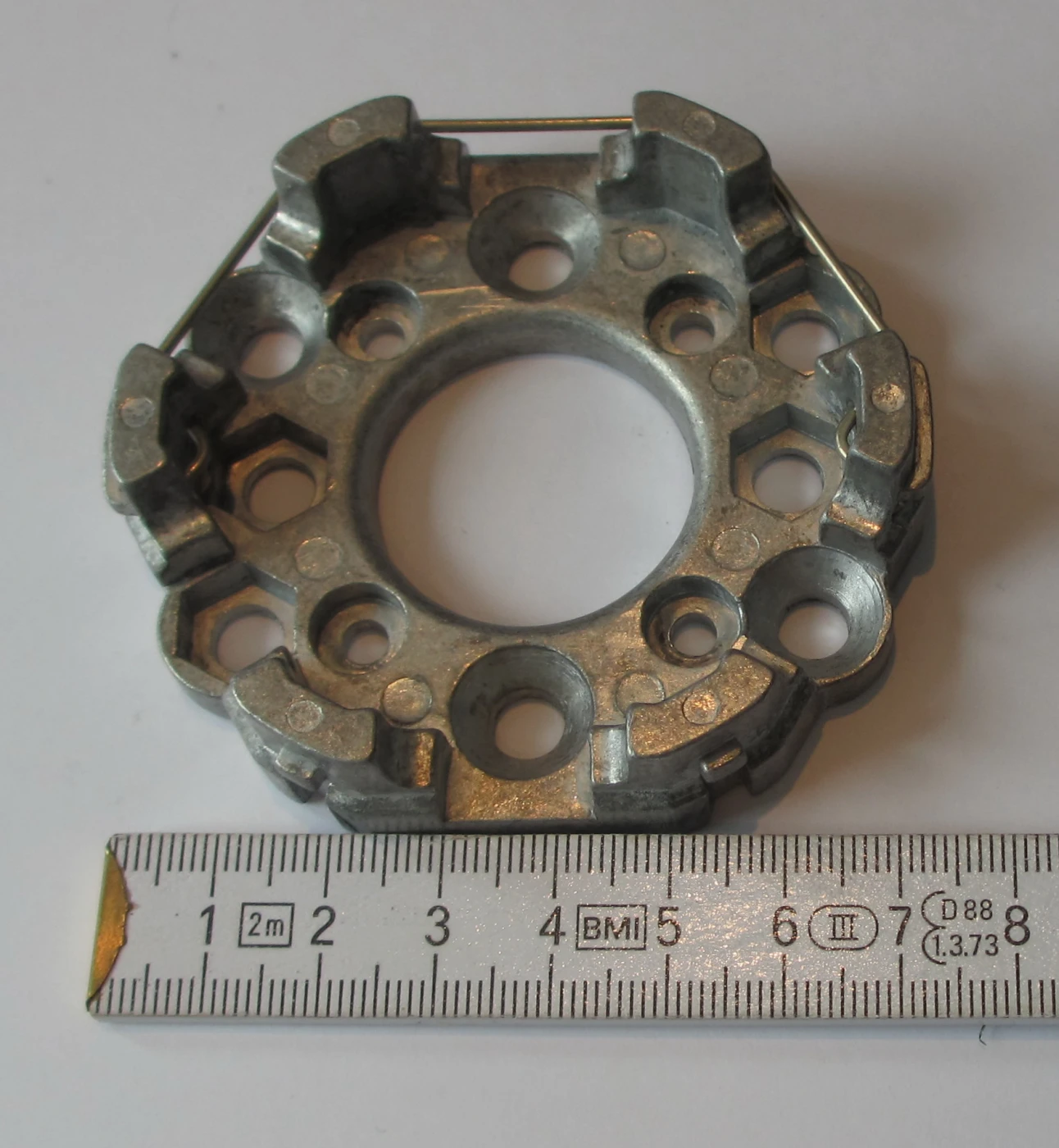 Preview: elero Motorlager Teilkreis 48 60 Aluminium 230030001