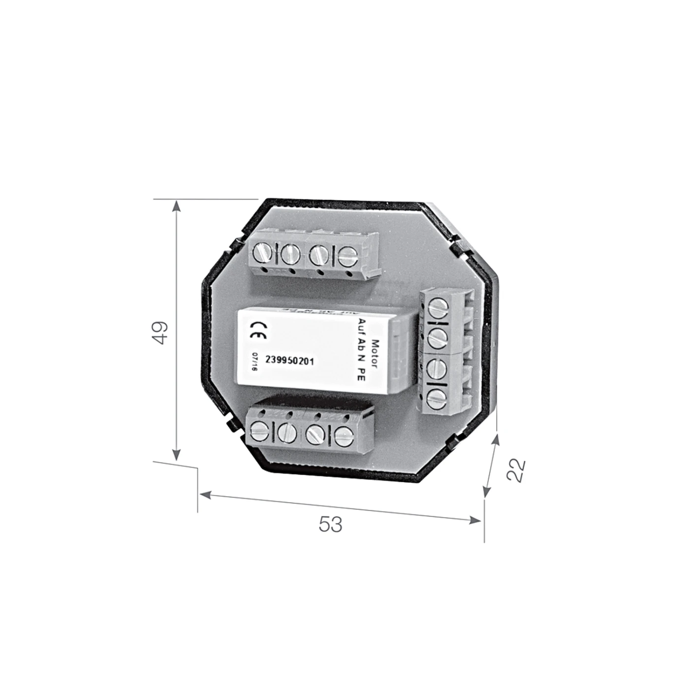 Preview: elero 239950201 Trennrelais R1-U-230