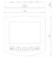 Preview: elsner Solexa 230V white shading control – automatic awning control #10110