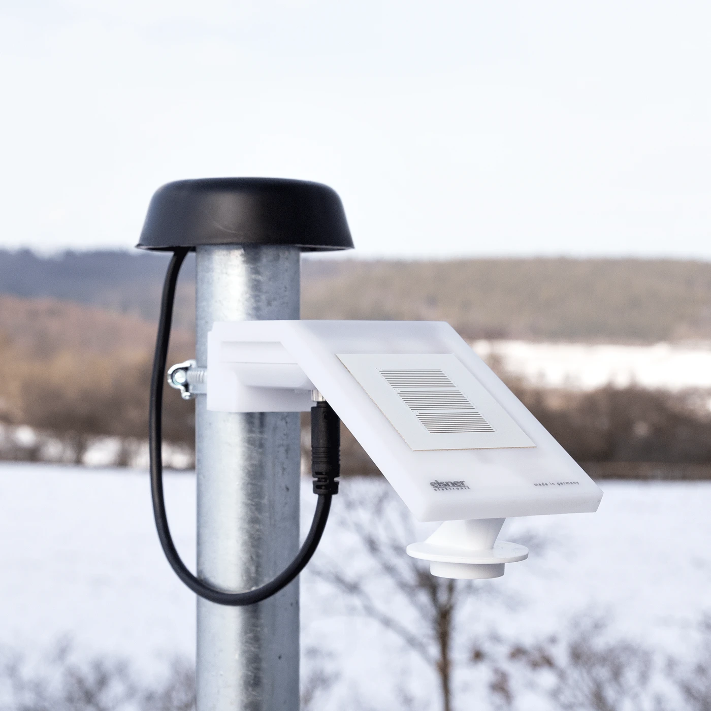 Preview: elsner WS1000 Color-6, weiß Gebäudesteuerung für 6 Antriebe 230V #60122