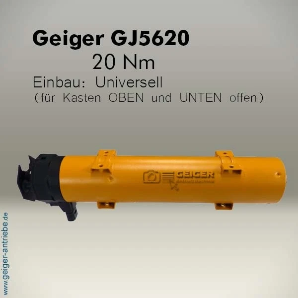 Preview: Geiger M56F4310 GJ5620 Jalousieantrieb 20Nm - Universell