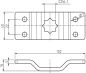 Preview: Rademacher Antriebslager gekröpft 16mm Stern, 4-fach Bohrung Typ 4016-04 #94401604