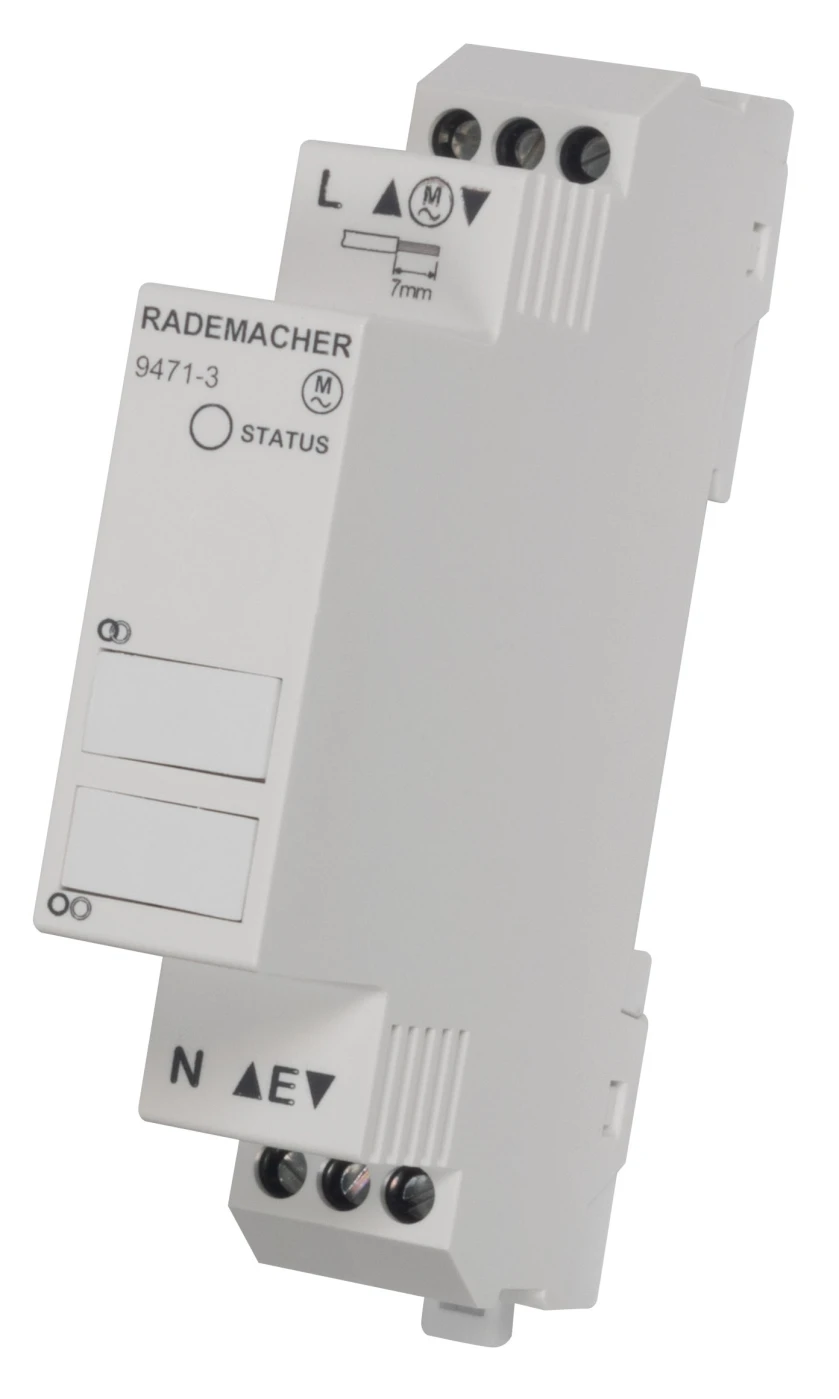 Preview: Rademacher DuoFern Hutschienen Rohrmotor-Aktor Typ 9471-3 #35200662