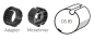 Preview: Somfy ➤ Adapter und Mitnehmer für DS 85 Rundnut für Döhner-Wellen Baureihe 60 #9707641 #9761003✅ online günstig kaufen!