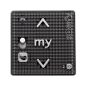 Preview: Somfy Smoove RS100 io wall transmitter Pure Shine #1811315