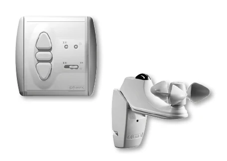 Preview: Somfy Soliris Uno Wind- und Sonnenautomatik 1818187