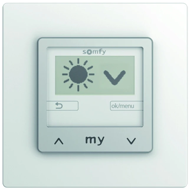 Preview: Somfy ➤ Steuerzentrale Soliris Smoove IB+ Pure White Kit #1818319 #1818320✅ online günstig kaufen!