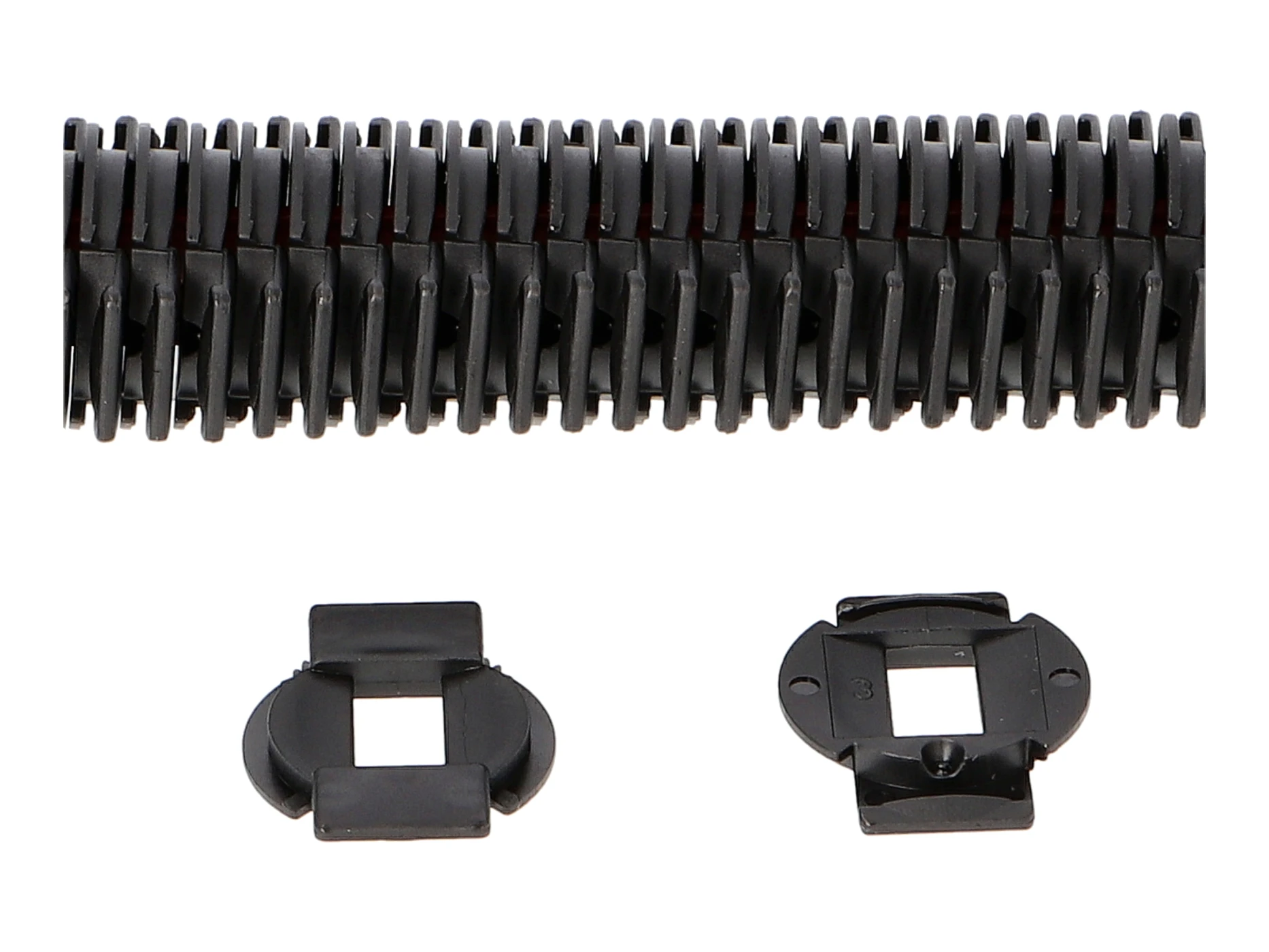 Preview: WAREMA Fädelstab mit Schutzösen für Aufzugsband, 10x5mm #313484 #313129 #313132