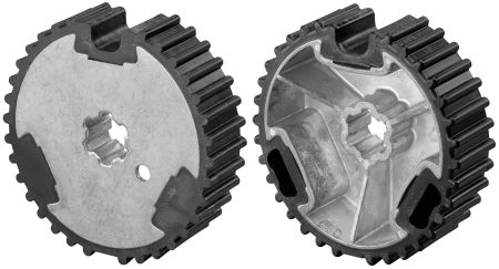 SELVE Adapter Set Rundwelle 102 x 2,5 #288134 #288135