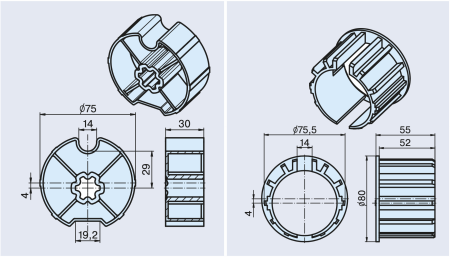 Becker ➤ Adapterset DW78N 4mm, Sonnenschutz #49313000860 #49312307070 ✅ online kaufen!