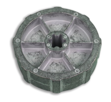 Becker Adapterset 102x2, Universal #49313001040 #49313000490