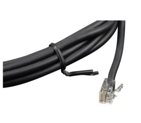 SELVE Anschlussleitung, schwarz, 2xStecker RJ12 #290600 #290601