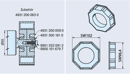 Becker ➤ Adapterset SW102 #49312000630 #49313001370✓ Online günstig kaufen!✅