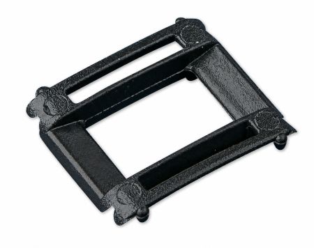 Schwarze Seilführungsöse #497990 für Hunter Douglas, Flexalum und CeGeDe. Lochstanzung 10x15mm, Innenmaß 8,0x11mm. Ersatzteil für Raffstore