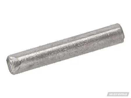 Bajonettverschluss für WAREMA Aufzugsband und Leiterkordel schwarz inkl. Zylinderstift 2,5x15 mm #2004981 #747046