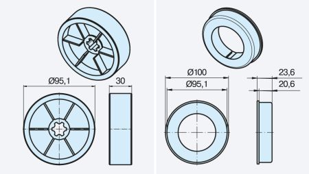 Becker ➤ Adapterset 100x2 #49303001850 #49313001600 #49303006280✓ Online günstig kaufen✅