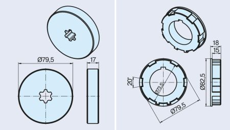 Becker ➤ Adapterset 83x1,5 / 85x2,5 #49303000980 #49303001000✓ Online günstig kaufen✅