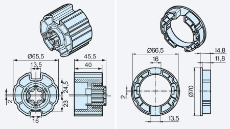 Becker ➤ Adapterset Forjas 70 für Hinderniserkennung #49302002790 #49303002180✓ Online günstig kaufen✅