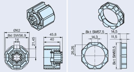 Becker ➤ Adapterset O-Rolm 60 für Hinderniserkennung #49302002230 #49303000370✓ Online günstig kaufen✅